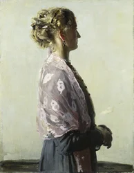 La dame en noir