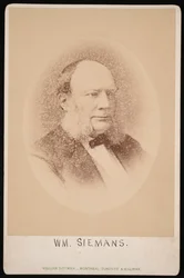 Portrait de Carl Wilhelm Siemens