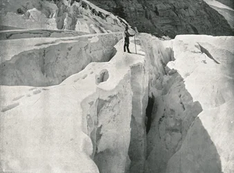 Les Rocheuses : Glacier Asulkan, chaîne Hermit, Canada, 1895