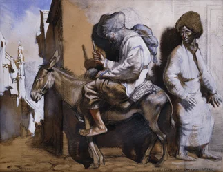 Noreddin Ali quittant Le Caire