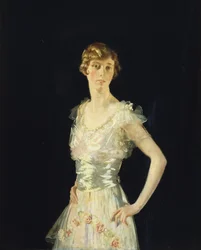 Portrait de Gardenia, trois quarts de longueur, 1915