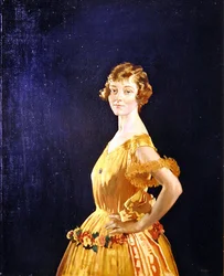 Portrait de Mlle Simpson