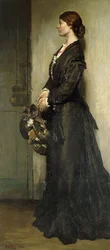 La dame en noir, 1901