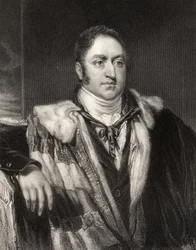 James Walter Grimston, 1er comte de Verulam, gravé par H. Robinson, de 