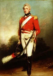 Portrait de James Townley des 1ers Life Guards en uniforme