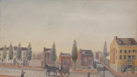 Le chariot à ordures, années 1870
