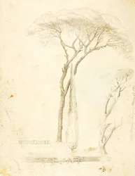 (Études--Villa Borghese, 2 figures, etc.)
