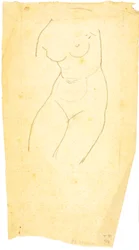 Vénus guidant Eneas et les Troyens vers le rivage latin (Torse de Vénus)