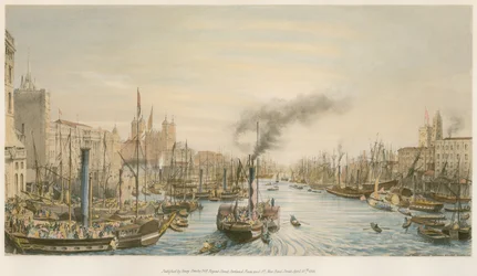 La piscine, depuis London Bridge, matin