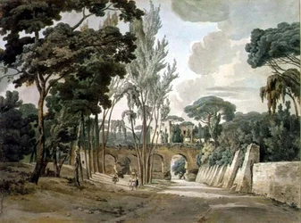 Anciens aqueducs près de Capodichino, Naples, 1780-1782