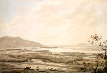 Killarney depuis les collines au-dessus de Muckross