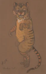 Costume de Chat du Cheshire pour Alice au Pays des Merveilles