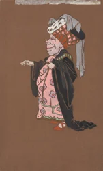 Ugly Duchess (conception des costumes pour Alice au pays des merveilles, 1915)