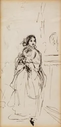 Fille pressée