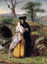 La fiancée de Lammermoor, inspirée de l