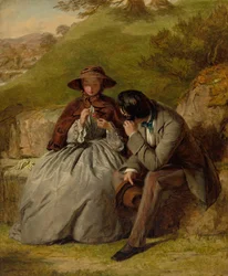 Les Amants, 1855