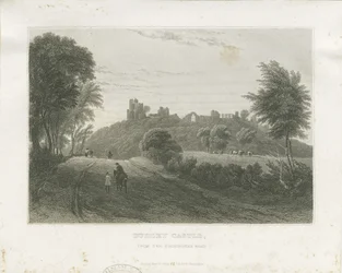 Château de Dudley : gravure sur acier, nd [vers 1831]