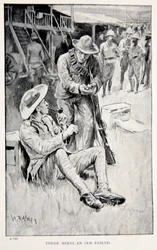 Yorke rencontre un vieil ami, une illustration de 