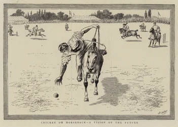 Cricket à cheval, une vision de l