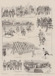 Sports militaires, un gymkhana à la Barbade