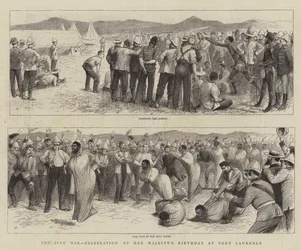 La guerre zouloue, célébration de l