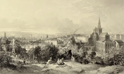 Glasgow depuis la Nécropole