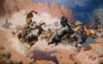 La chute du cheval dominant