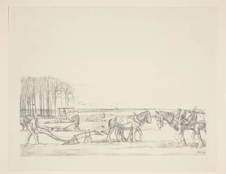 Labourage du terrain