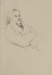 Portrait de Moritz Rothenstein