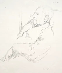 Sir Francis Seymour Haden endormi