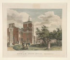 Arrière de la State House, Philadelphie
