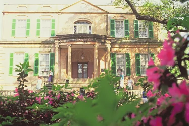 Vue Extérieure de la Maison Richardson-Owens-Thomas, construite en 1817-19