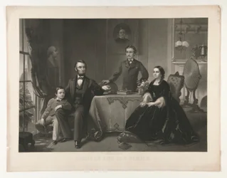 Lincoln et sa famille