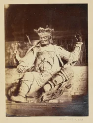 [Sculpture chinoise du dieu du vent]