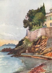 Zoagli (lithographie couleur)