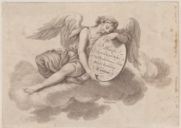 Carte de visite pour William Sharp, graveur, 18ème siècle