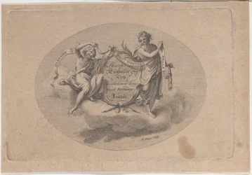 Carte de visite pour William Sharp, graveur, 19e siècle