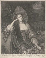 Barbara Duchesse de Cleveland en Bergère