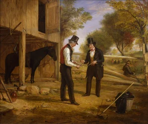 Venir au point, une suite de Négociation pour un cheval, 1854