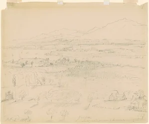 Vallée avec rivière et montagnes