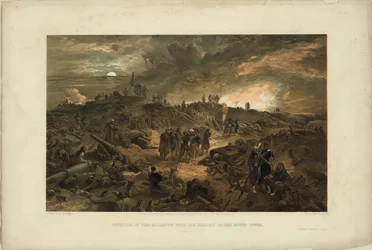 Après la prise de Malakoff le 8 septembre 1855, 1855