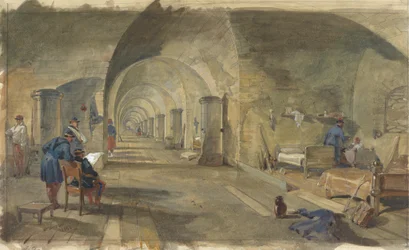 Intérieur du Fort Nicholas, Sébastopol, Crimée