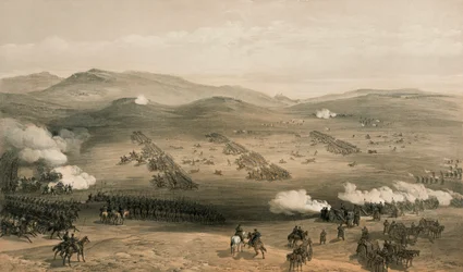 La Charge de la Brigade Légère à la Bataille de Balaklava, 25 octobre 1854, XIXe siècle