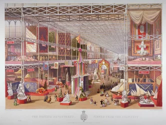 La Grande Exposition, Hyde Park, Westminster, Londres, 1851