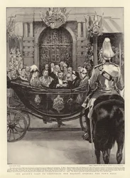 La visite de la Reine à Sheffield, Sa Majesté ouvrant l