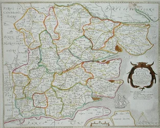 Une nouvelle carte du comté d