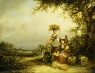 Les glaneuses - Shirley, Hants