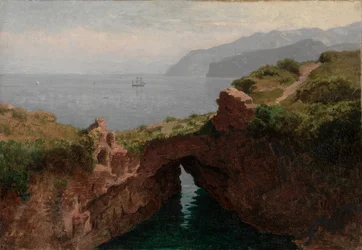 Arc naturel, Capri, 1856