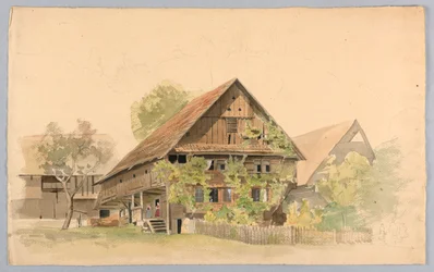 Étude de paysage, Suisse