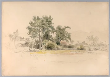 Étude de paysage, Suisse